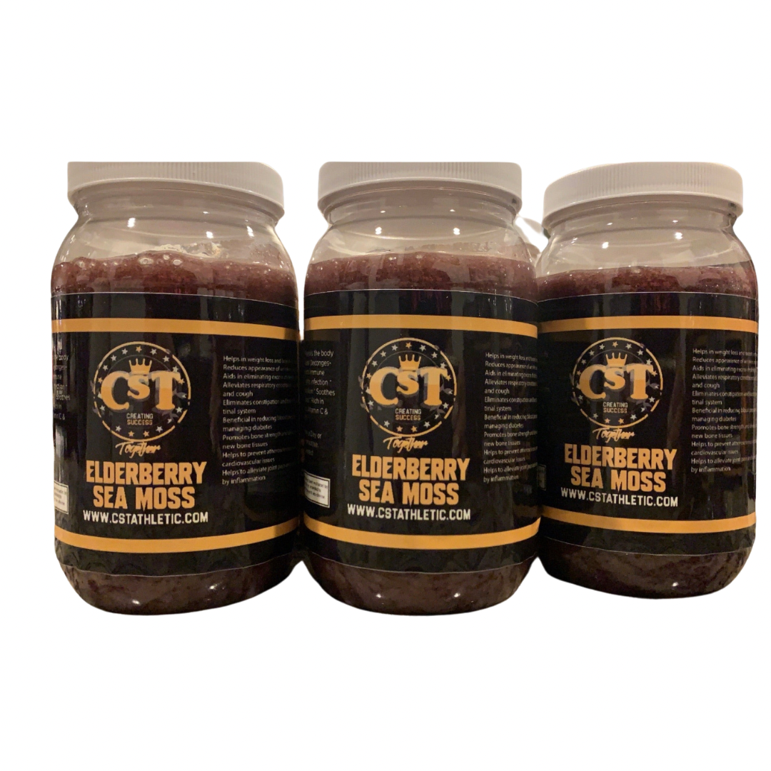 Elderberry Sea Moss 16oz. Gel