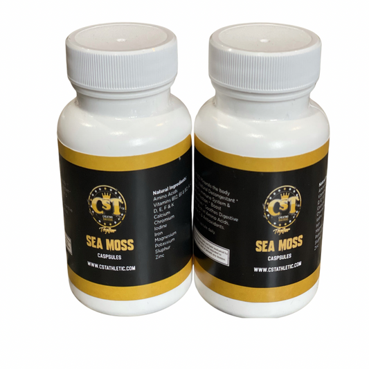 100% Vegan Sea Moss Capsules 500 mg
