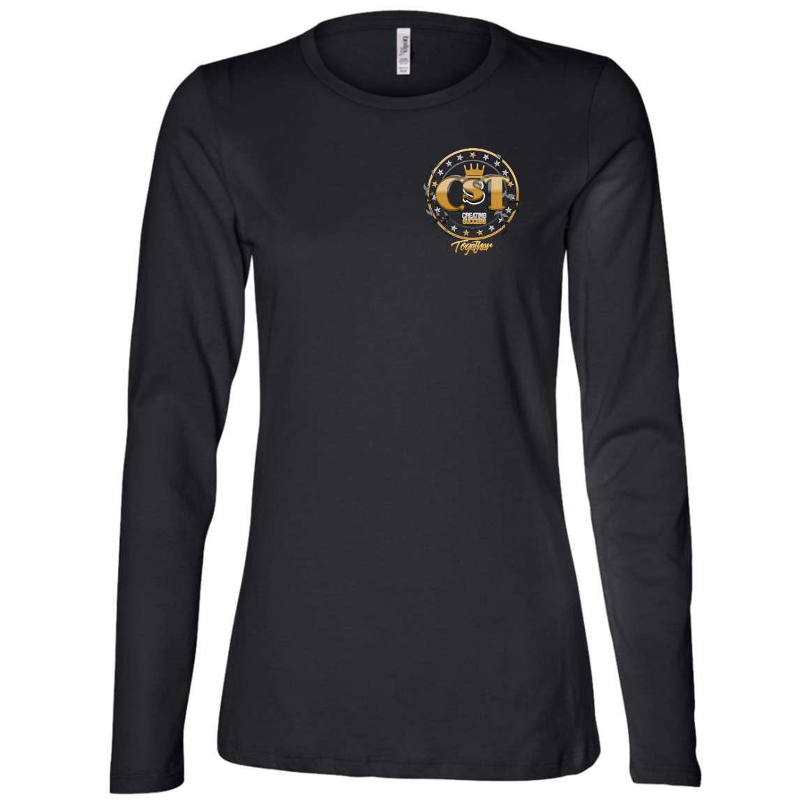 B6450 Ladies' Jersey LS Missy Fit