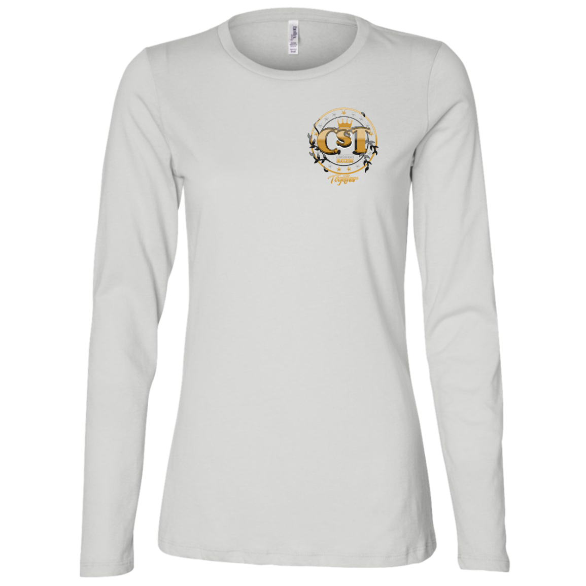 B6450 Ladies' Jersey LS Missy Fit