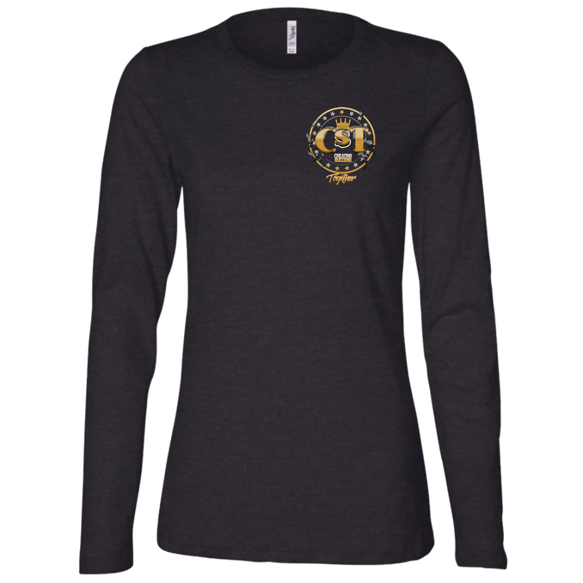 B6450 Ladies' Jersey LS Missy Fit