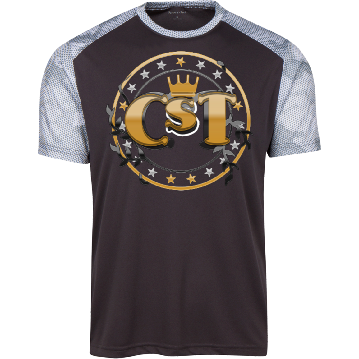 ST371 CamoHex Colorblock T-Shirt