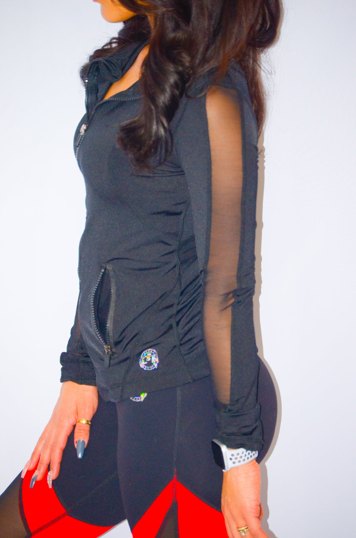 Black Mesh Jacket