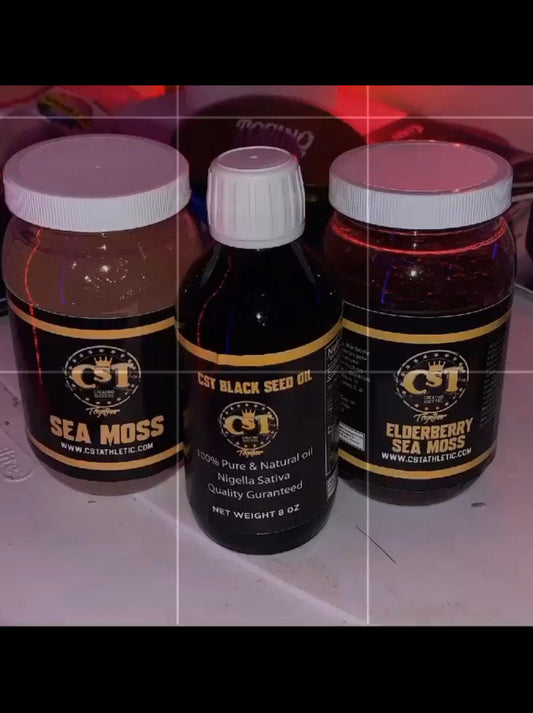 Sea Moss Black seed Oil Bundle