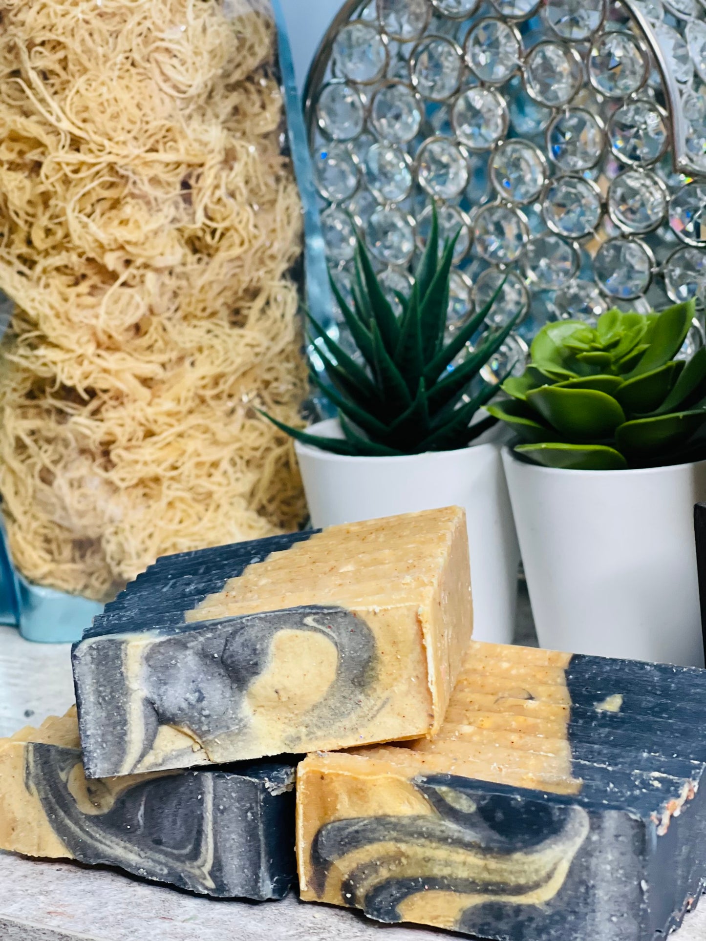 Activated Charcoal with Turmeric Sea Moss Soap