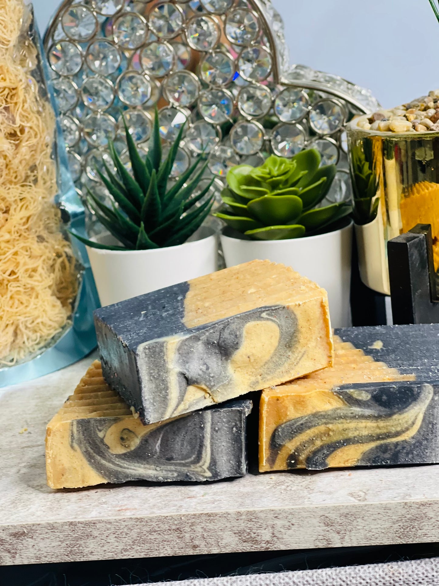 Activated Charcoal with Turmeric Sea Moss Soap
