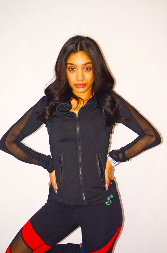 Black Mesh Jacket