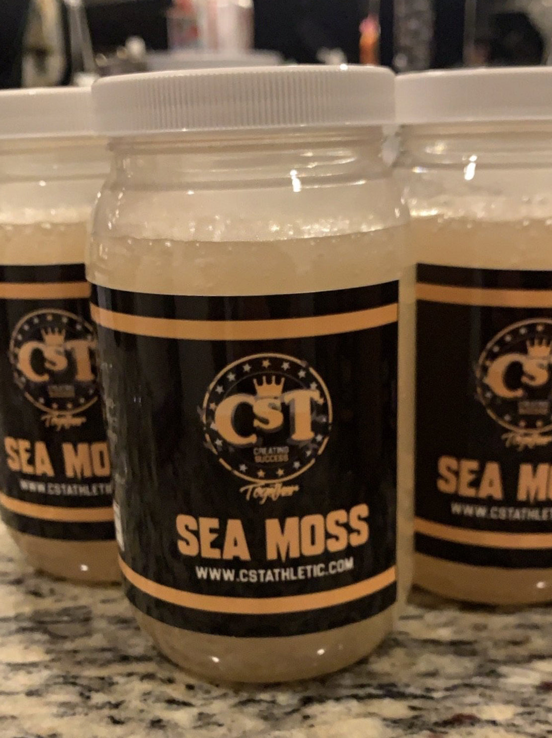 CST Gold Sea Moss 16oz. Gel